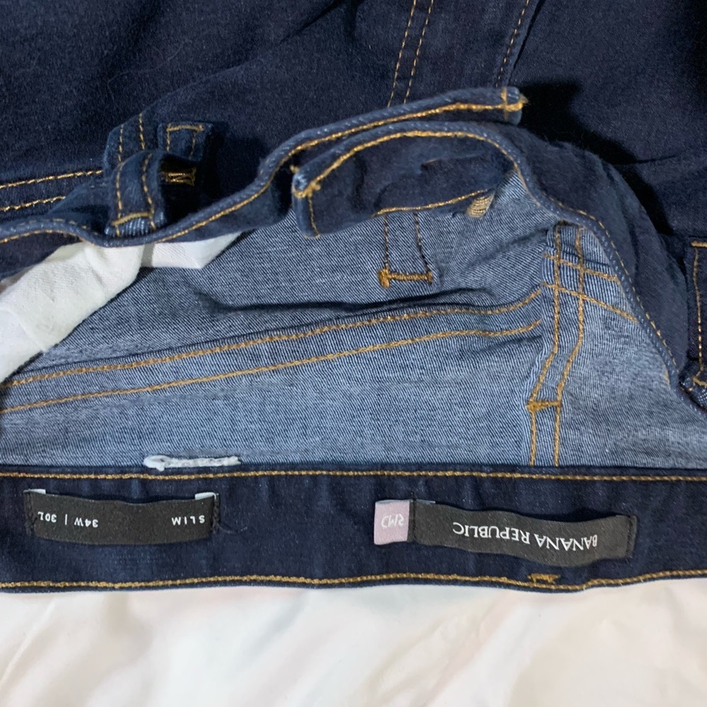 Banana Republic size 34W/30L slim jeans in great condition mens